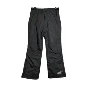 Eddie Bauer Kids Powder Search Snow Pants Black M 10/12 Insulated